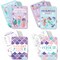 Big Dot of Happiness Mermaid Party Games Bundle Pack, Birthday Party Activities & Games for Girls, Mermaid Coloring Activity, 4 Games for 10 Guests